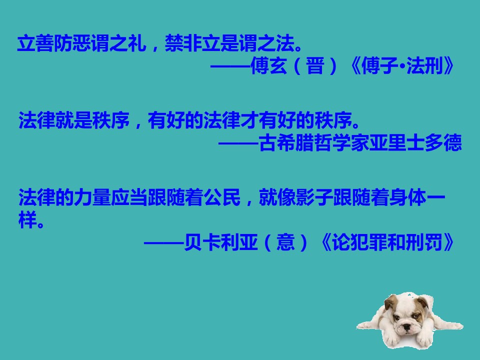 夯实法治基石课件ppt模板