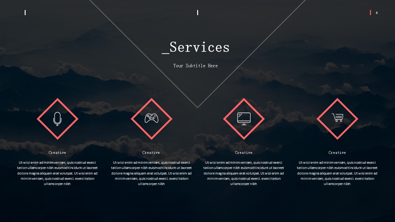 炫酷音乐ppt模板