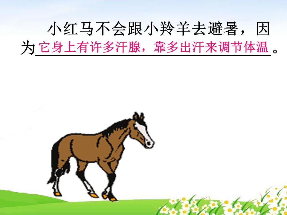 谁跟小羚羊去避暑ppt课件