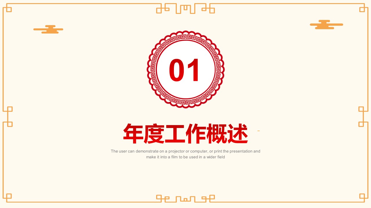 鼠年工作总结ppt模板