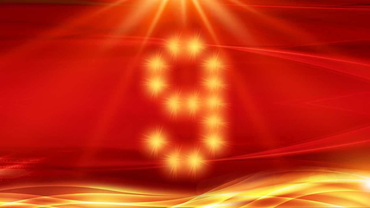 红色年终冲刺倒计时PPT模板