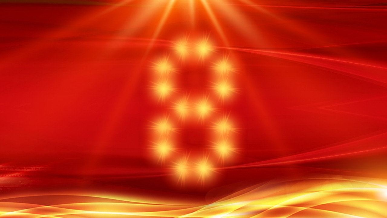 红色年终冲刺倒计时PPT模板