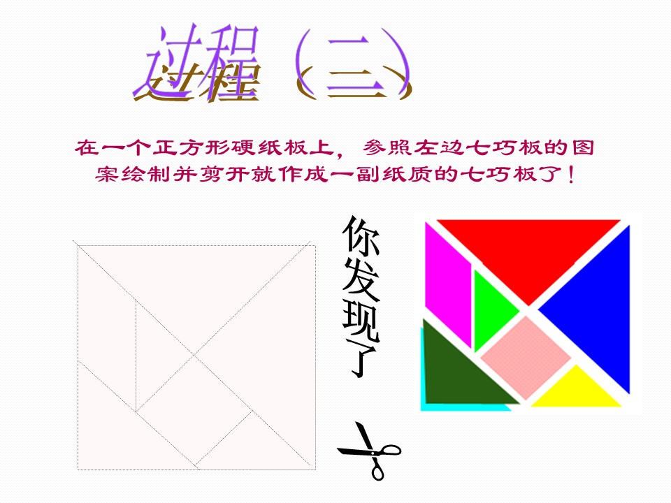 智力七巧板ppt模板