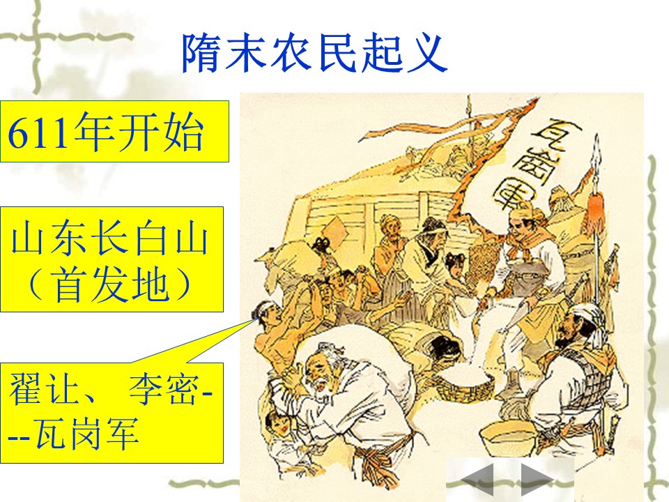 贞观之治ppt模板