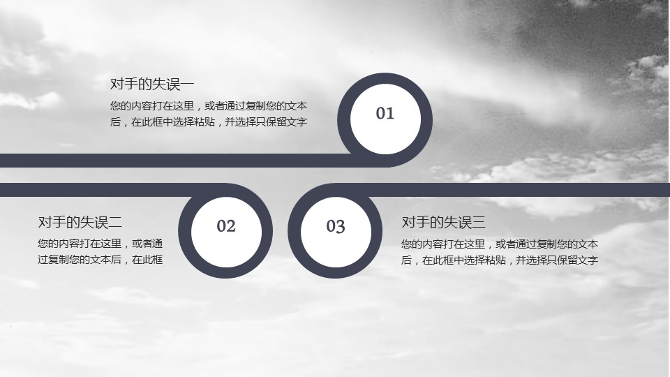 气势磅礴的商务演示ppt模板
