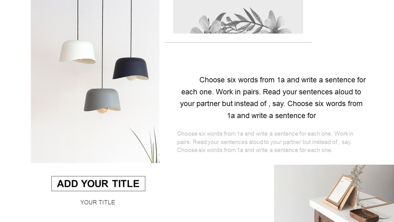 室内设计ppt模板