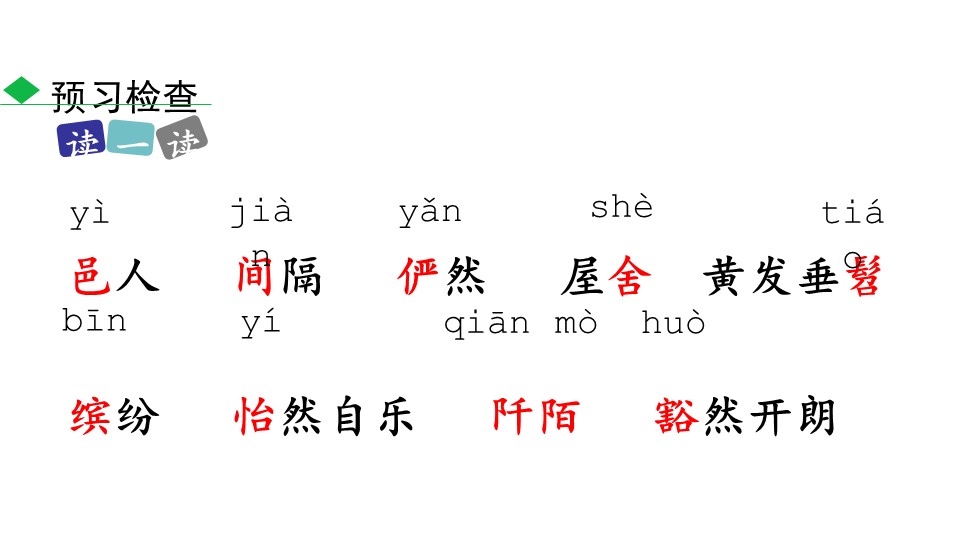 桃花源记课件ppt