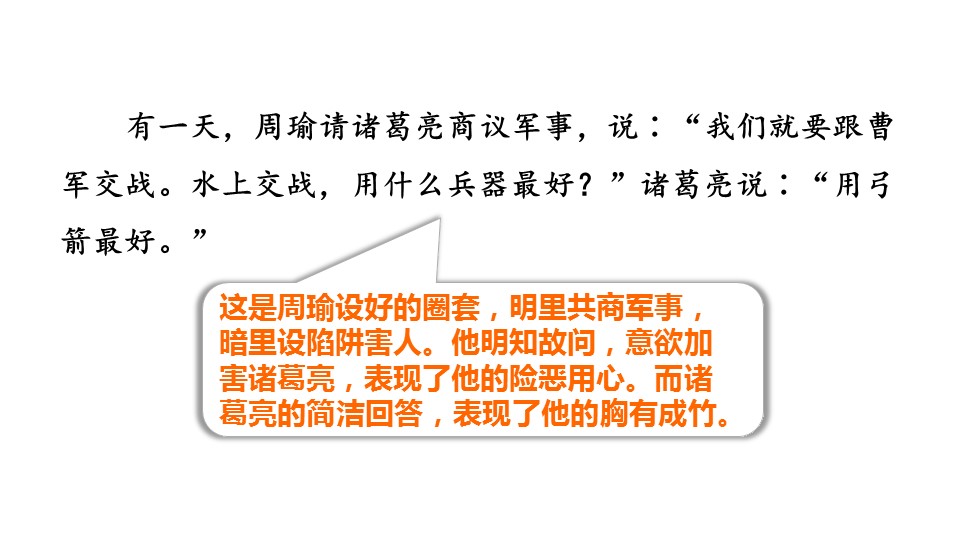 五下草船借箭ppt模板