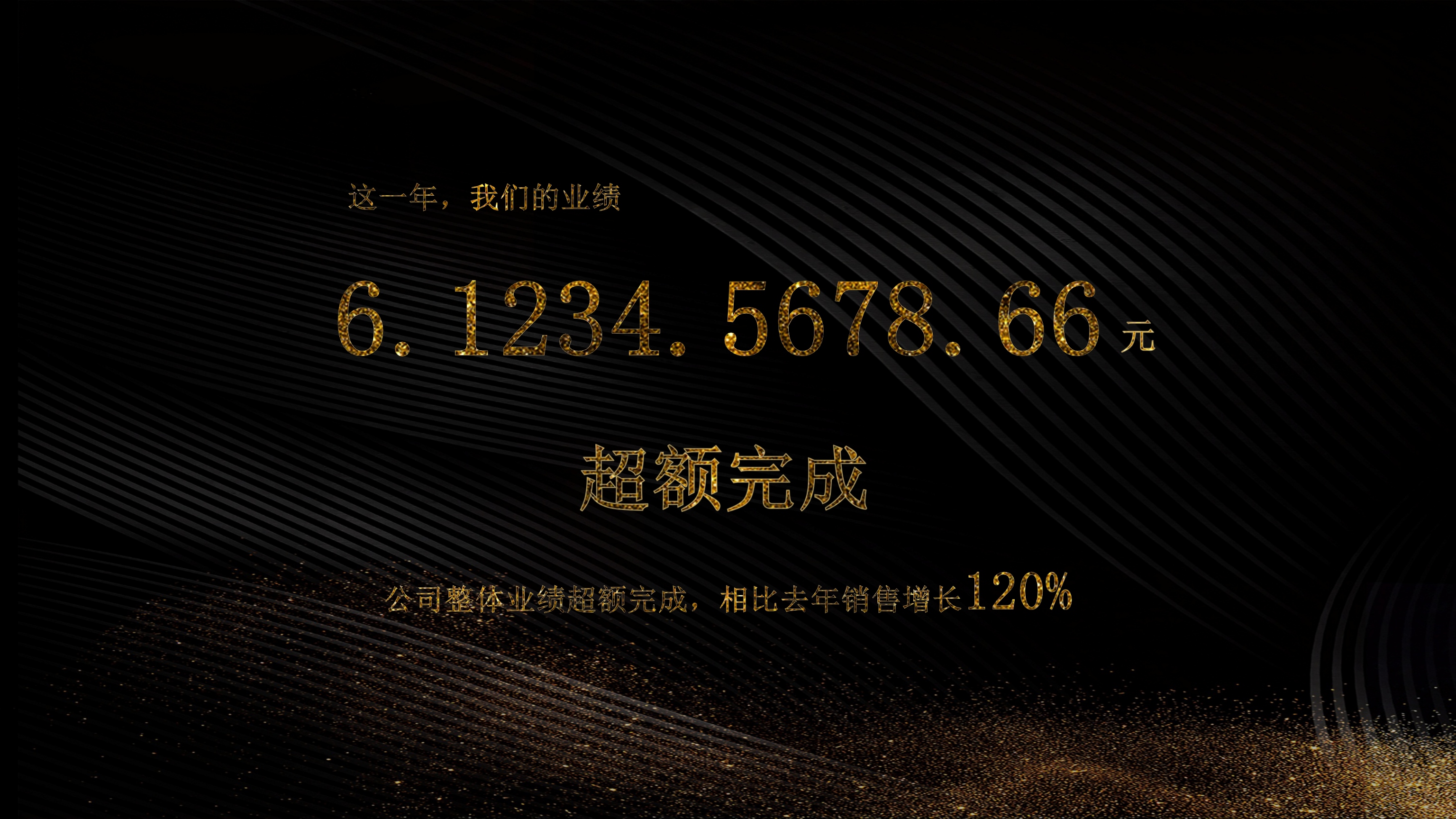 企业年会颁奖典礼获奖名单ppt模板