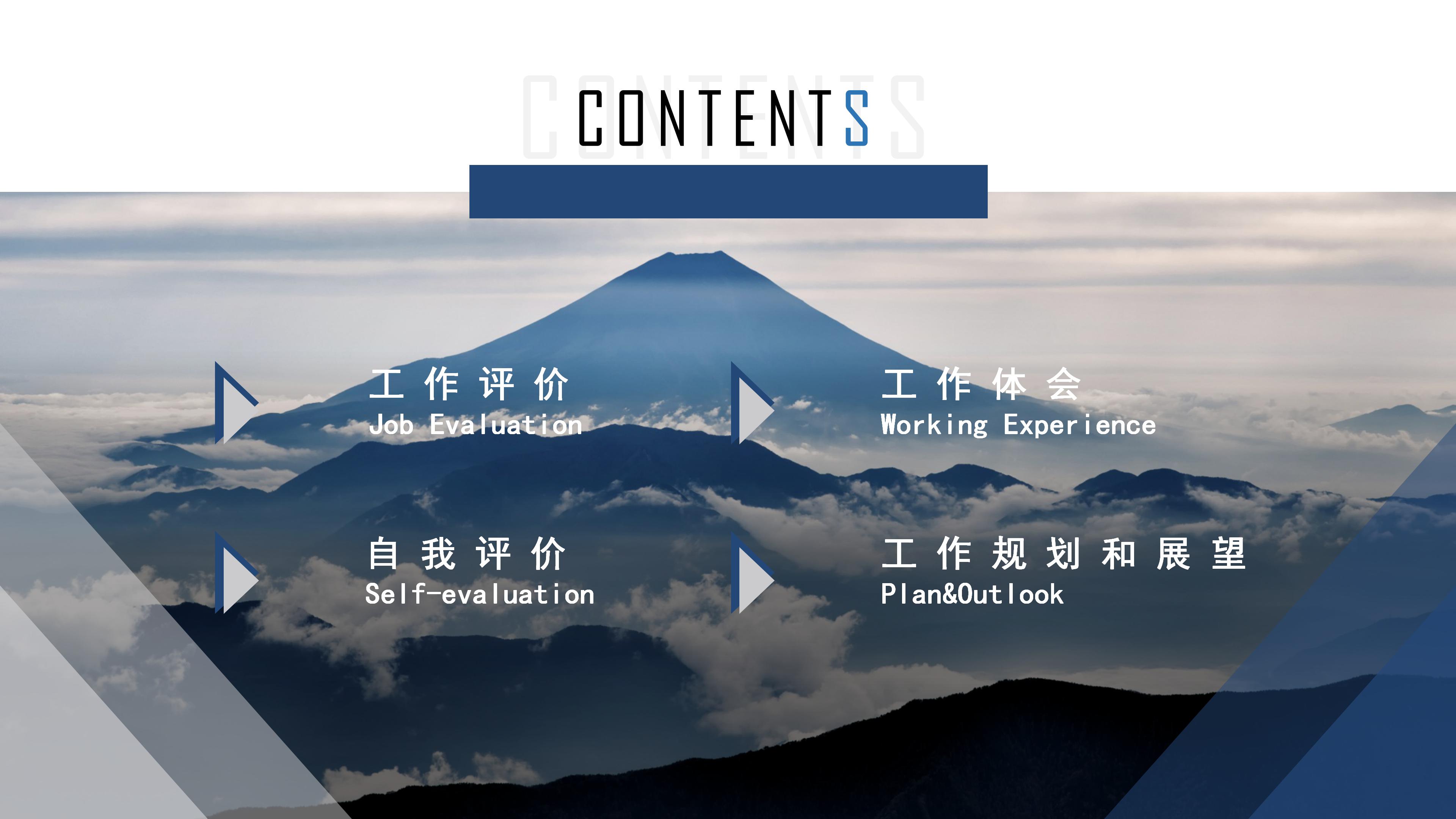 经理竞聘简历述职ppt模板