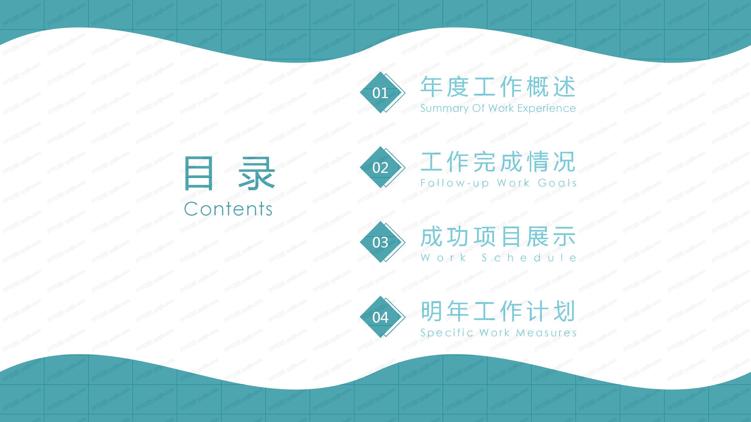 2020年人事行政工作总结ppt模板