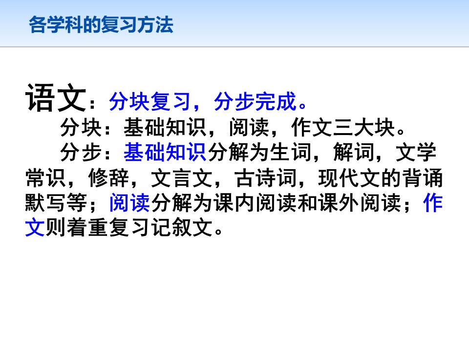 迎接考试主题班会ppt模板