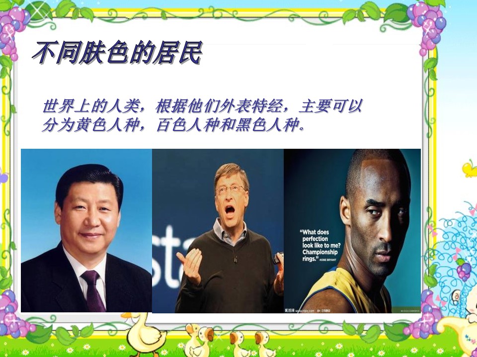 生活在地球村的人们ppt模板