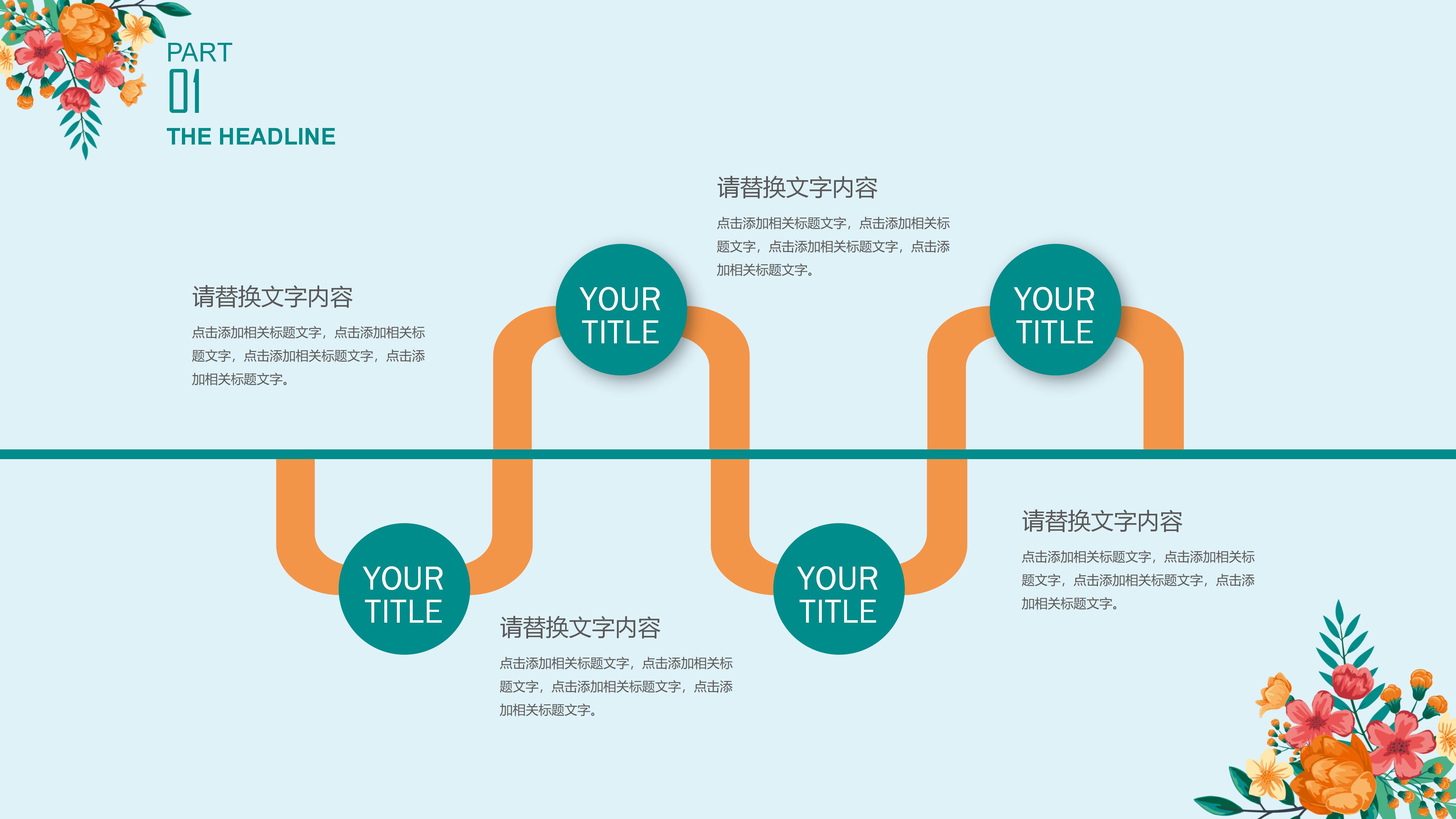 家装市场分析ppt模板