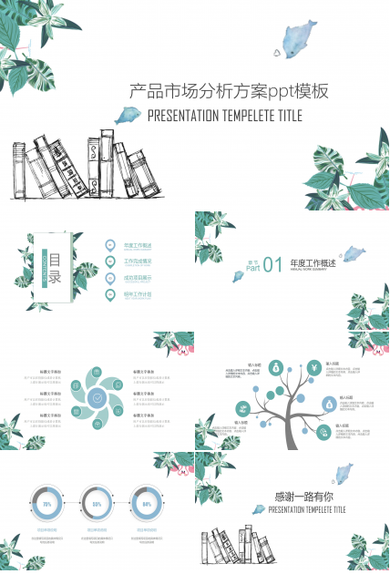 产品市场分析方案ppt模板