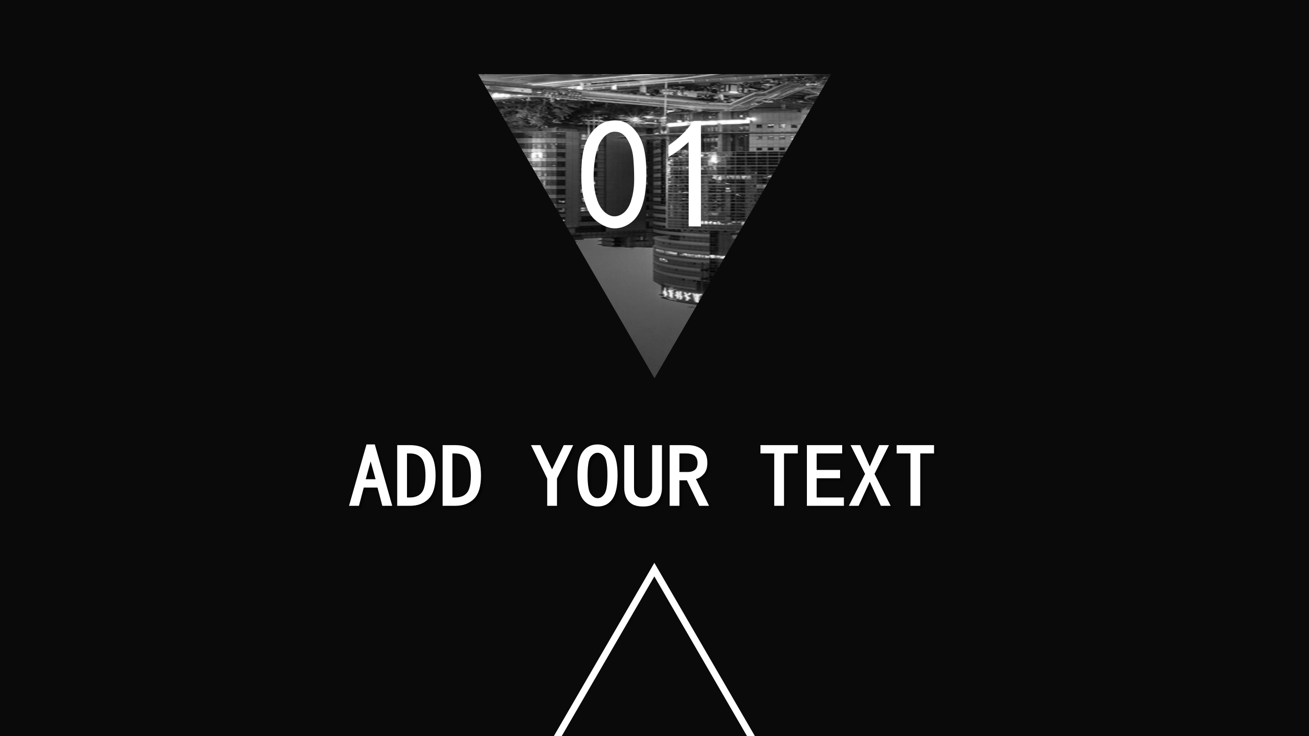 时尚黑色大气杂志风PPT模板