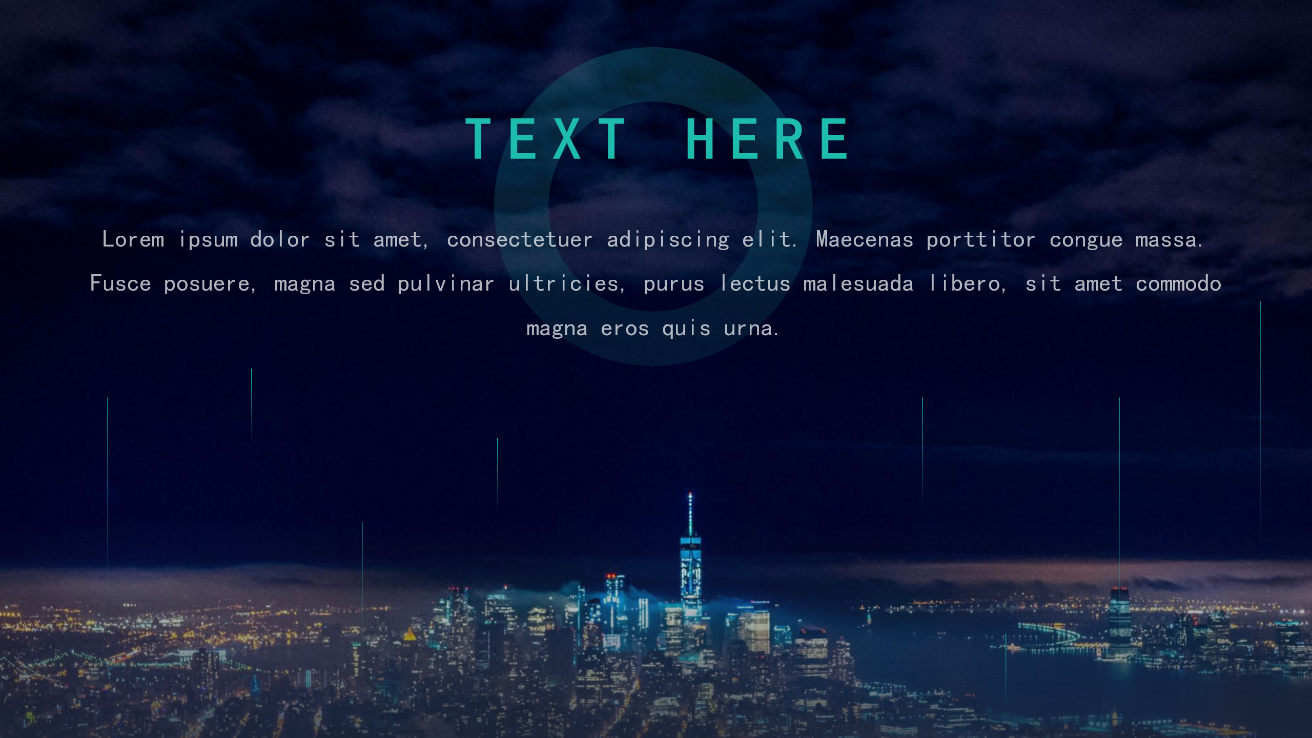 欧美风商务PPT模板