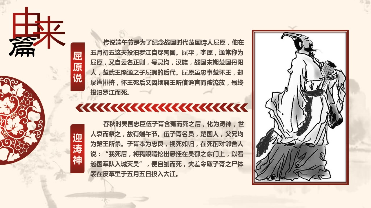 节日端午PPT模板