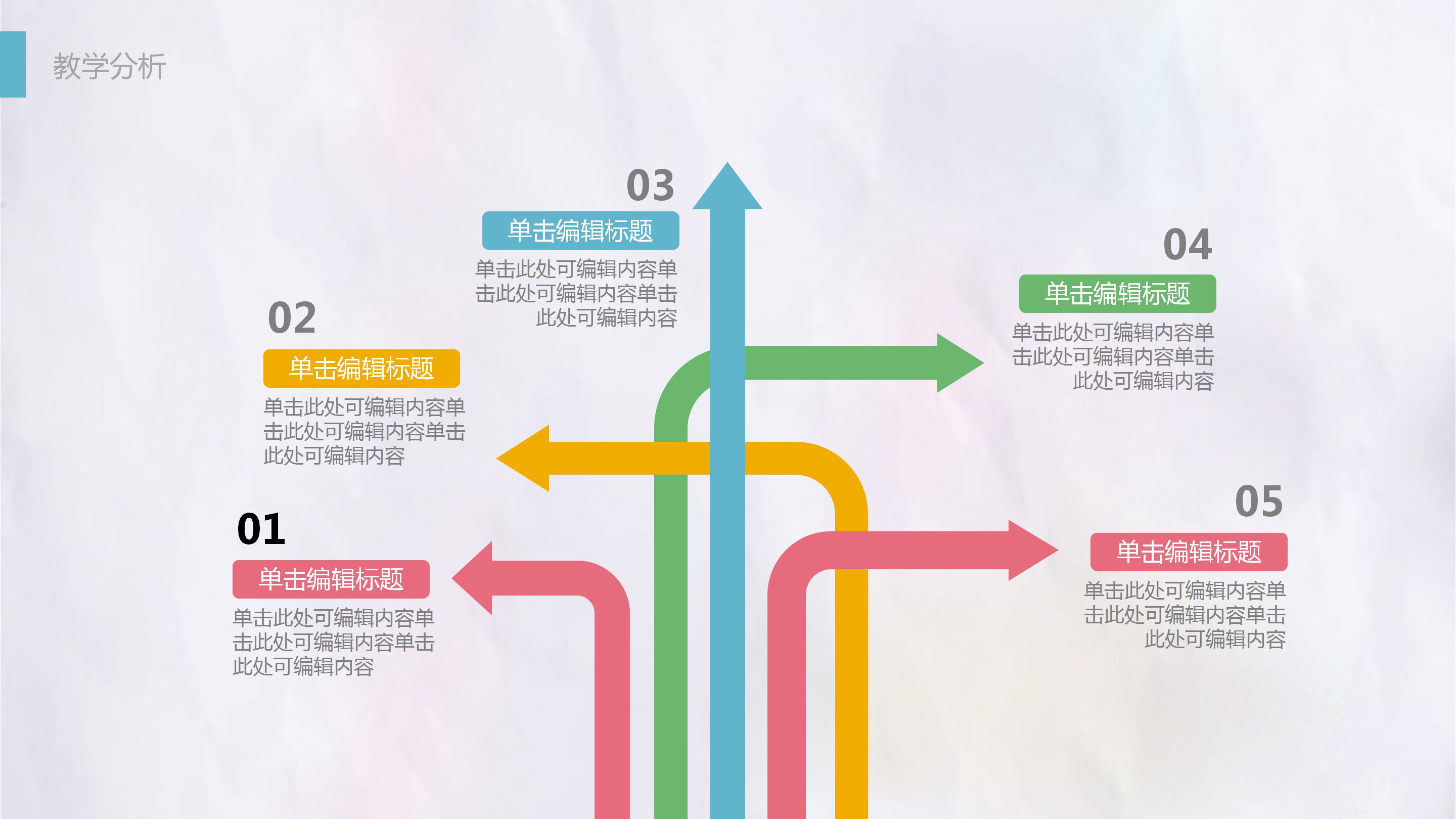 少先队活动优秀说课稿ppt模板