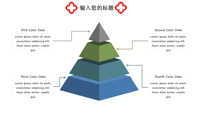 医疗行业通用汇报PPT模板