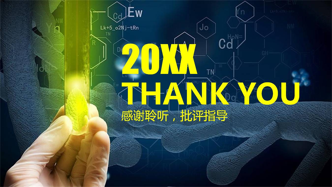 医药化学行业工作总结汇报PPT模板