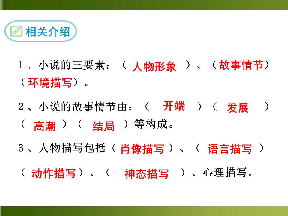 我的叔叔于勒人教版ppt模板