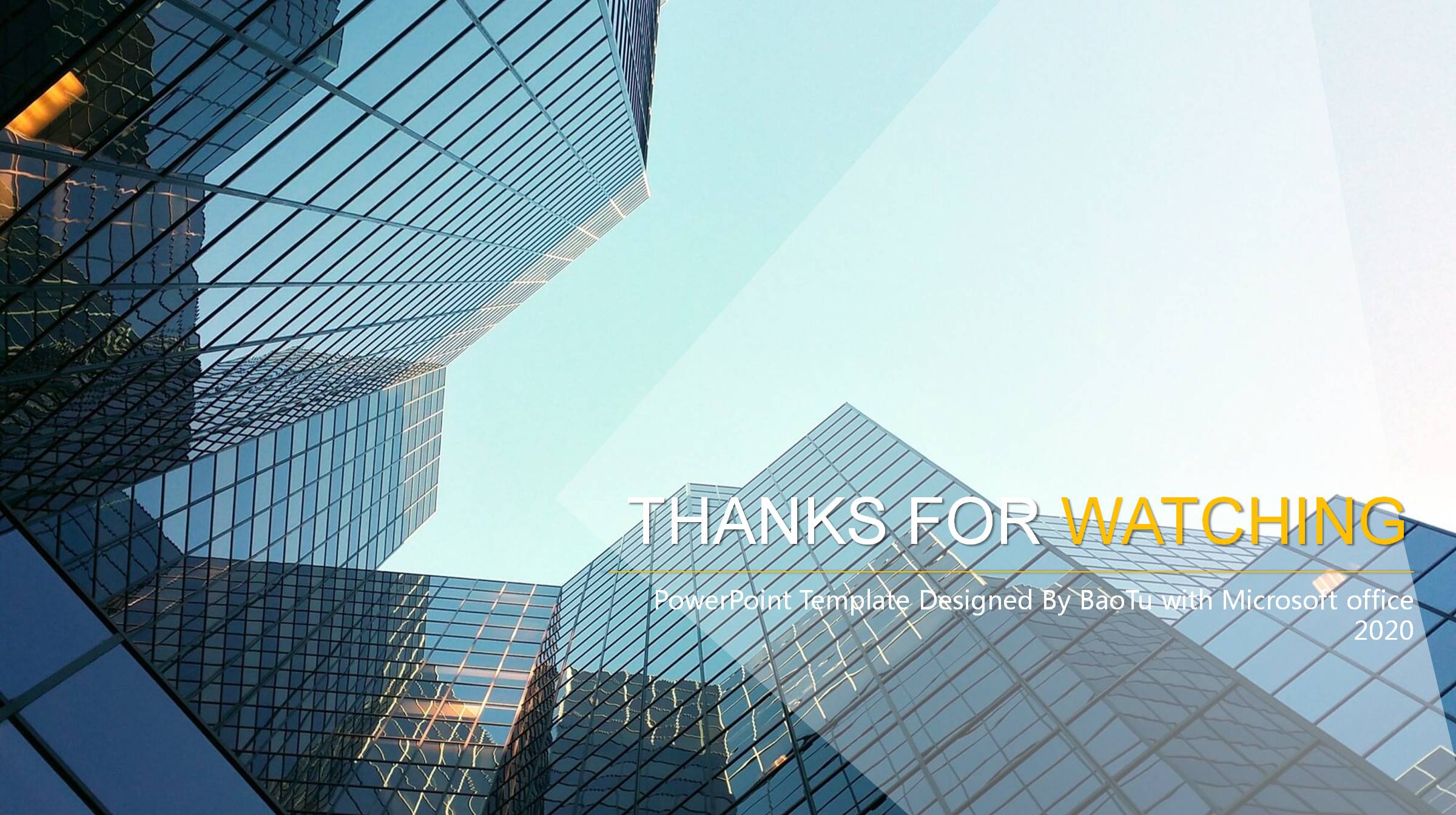 欧美风大气简约商务PPT模板