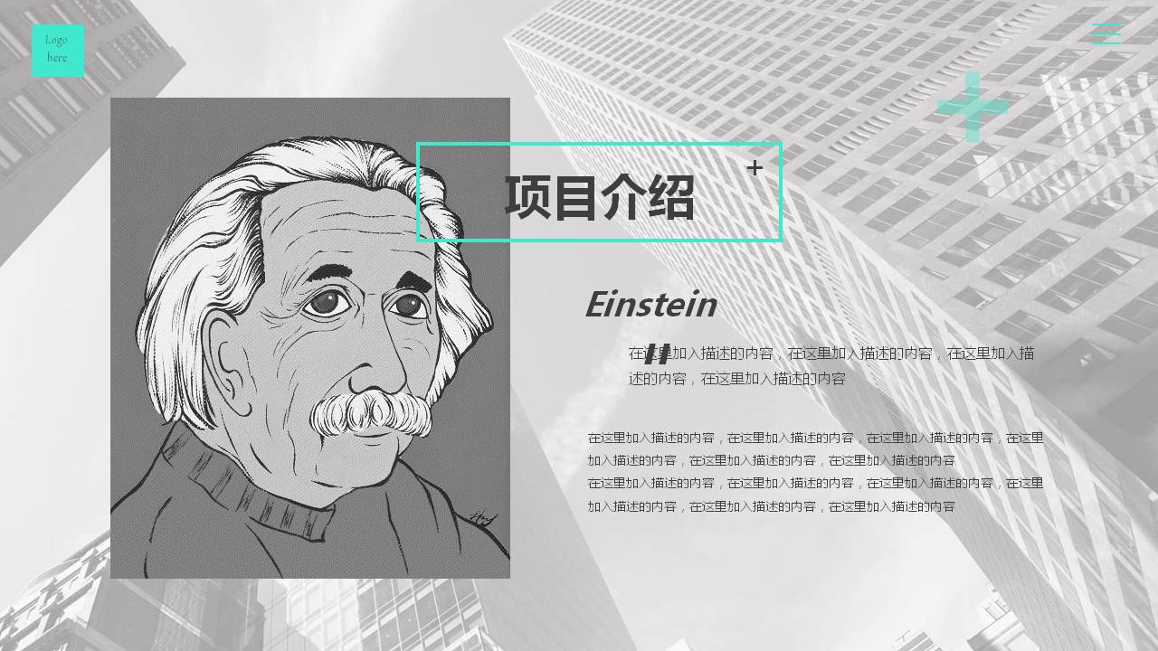 大气时尚商业计划书PPT模板