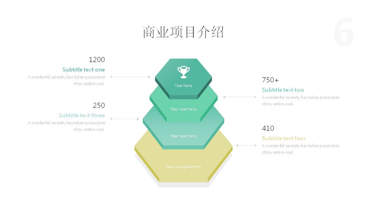 清新绿色商业计划书PPT模板