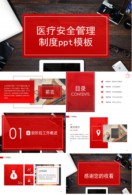 医疗安全管理制度ppt模板