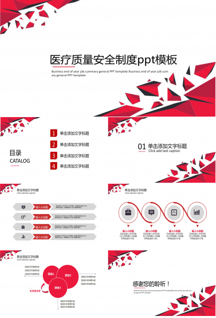 医疗质量安全制度ppt模板