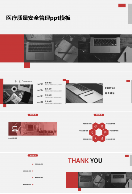 医疗质量安全管理ppt模板