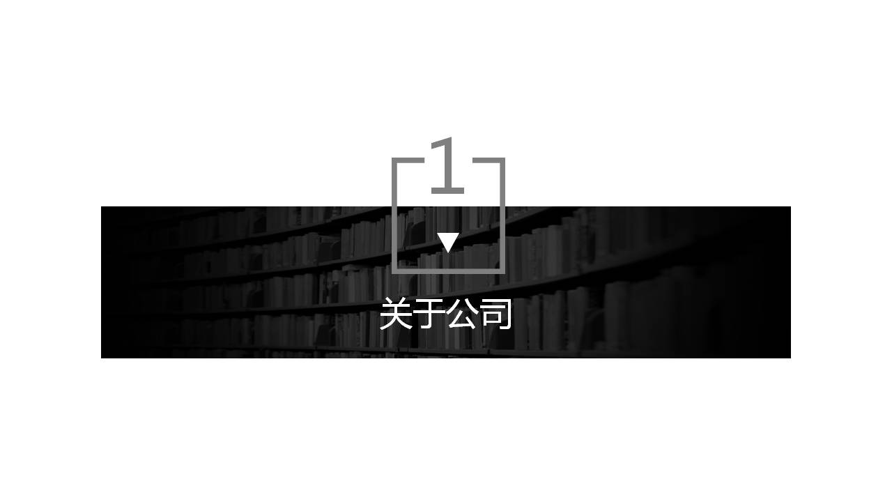 个性素雅黑灰商务PPT模板