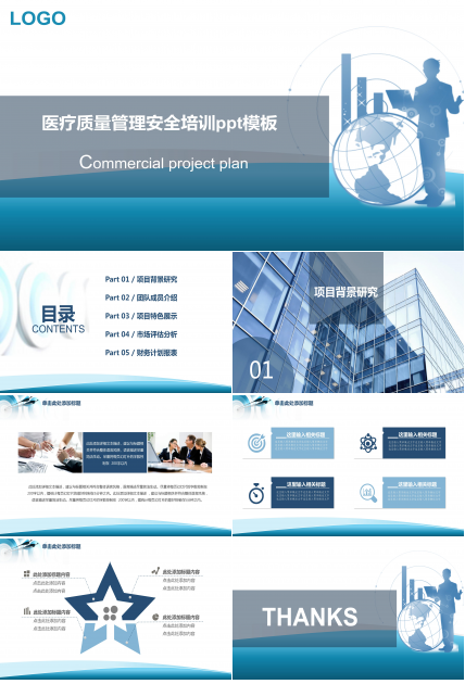 医疗质量管理安全培训ppt模板