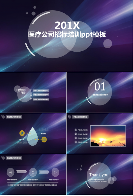 医疗公司招标培训ppt模板