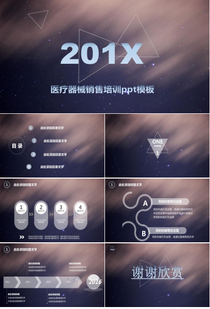 医疗器械销售培训ppt模板