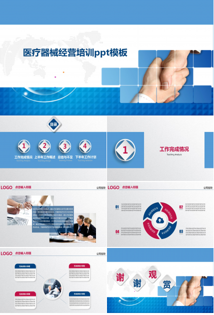 医疗器械经营培训ppt模板