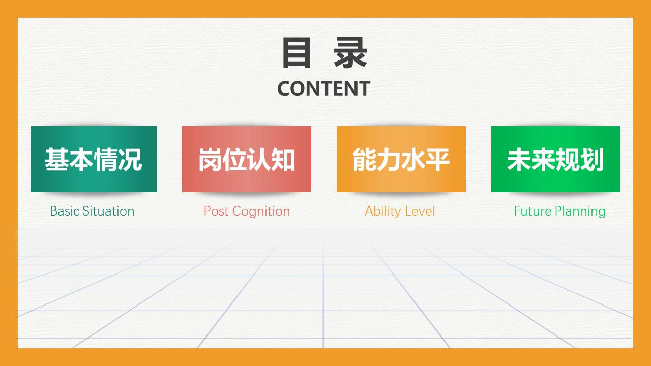 关于求职演讲的ppt