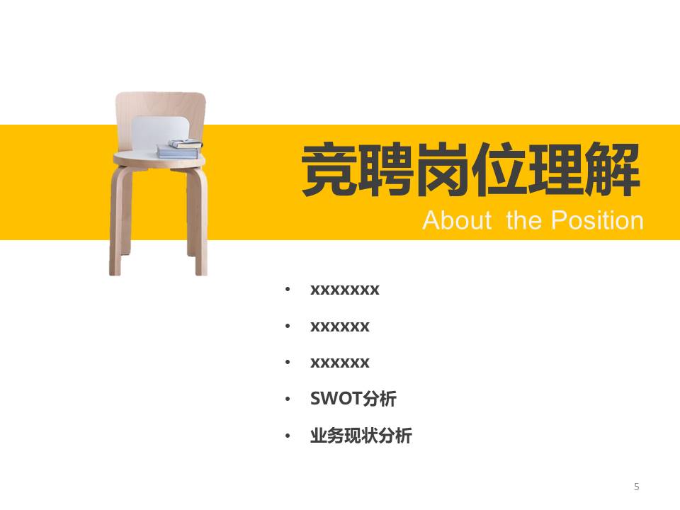 求职竞聘ppt模板