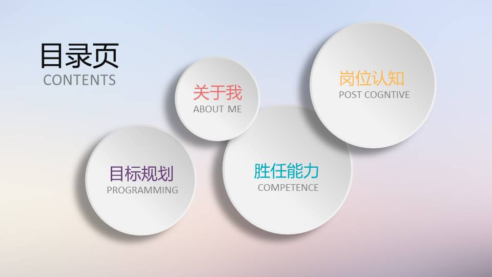 职场求职演讲ppt模板