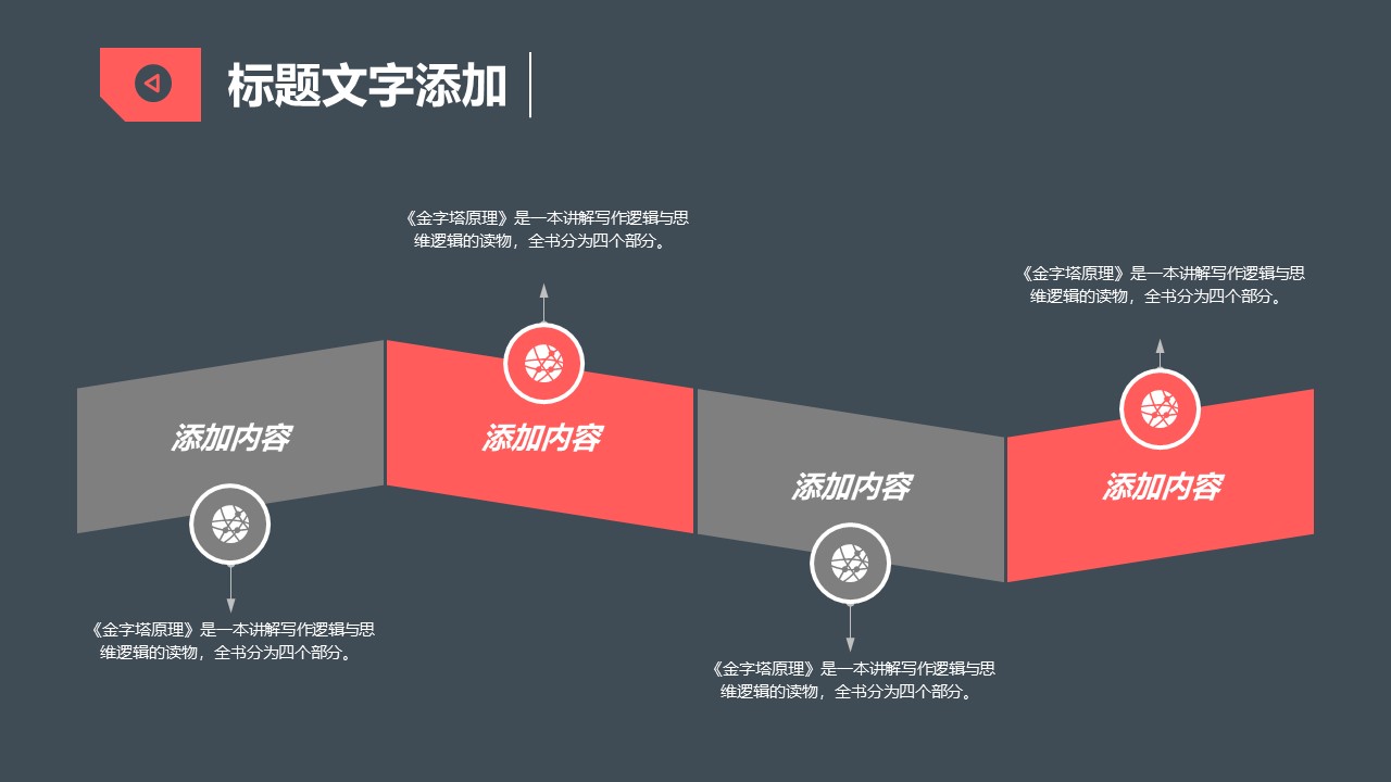 几何三角形创意封面几何风商务总结汇报通用ppt模板