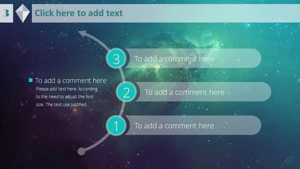 三角立体图形主图半透明iOS风格商务通用ppt模板