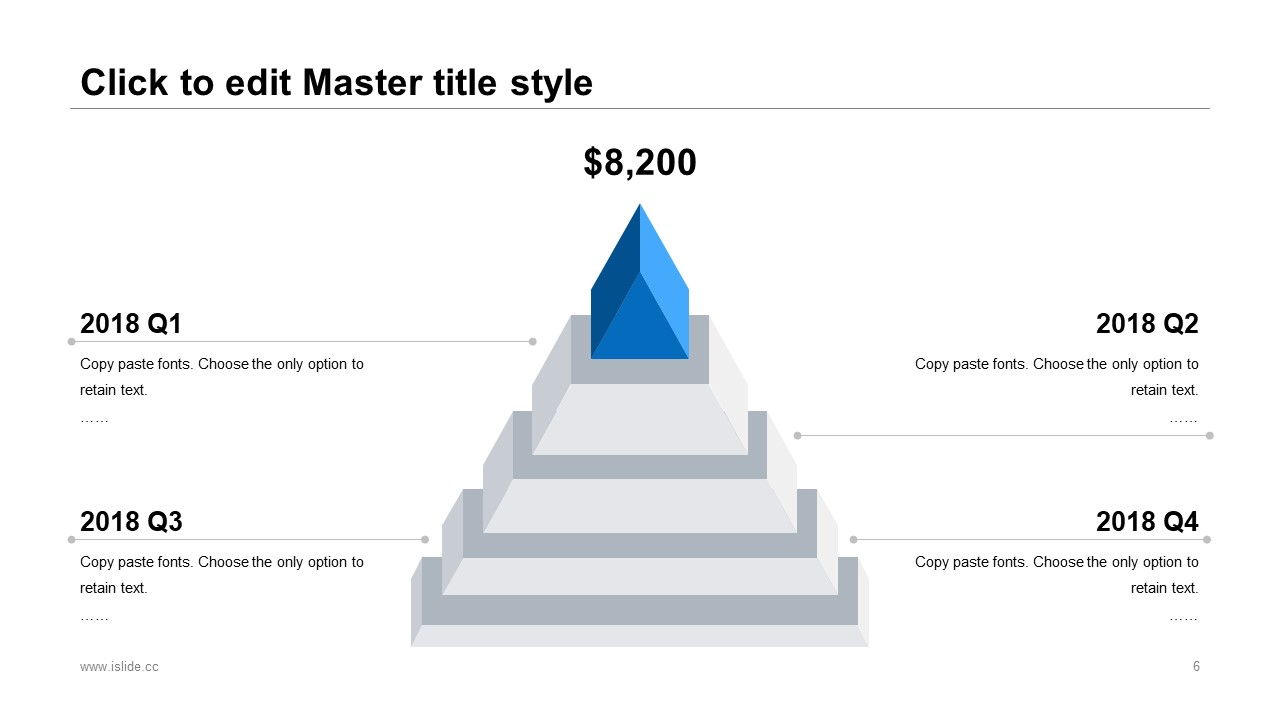 简约几何风蓝绿小清新商务工作计划通用ppt模板