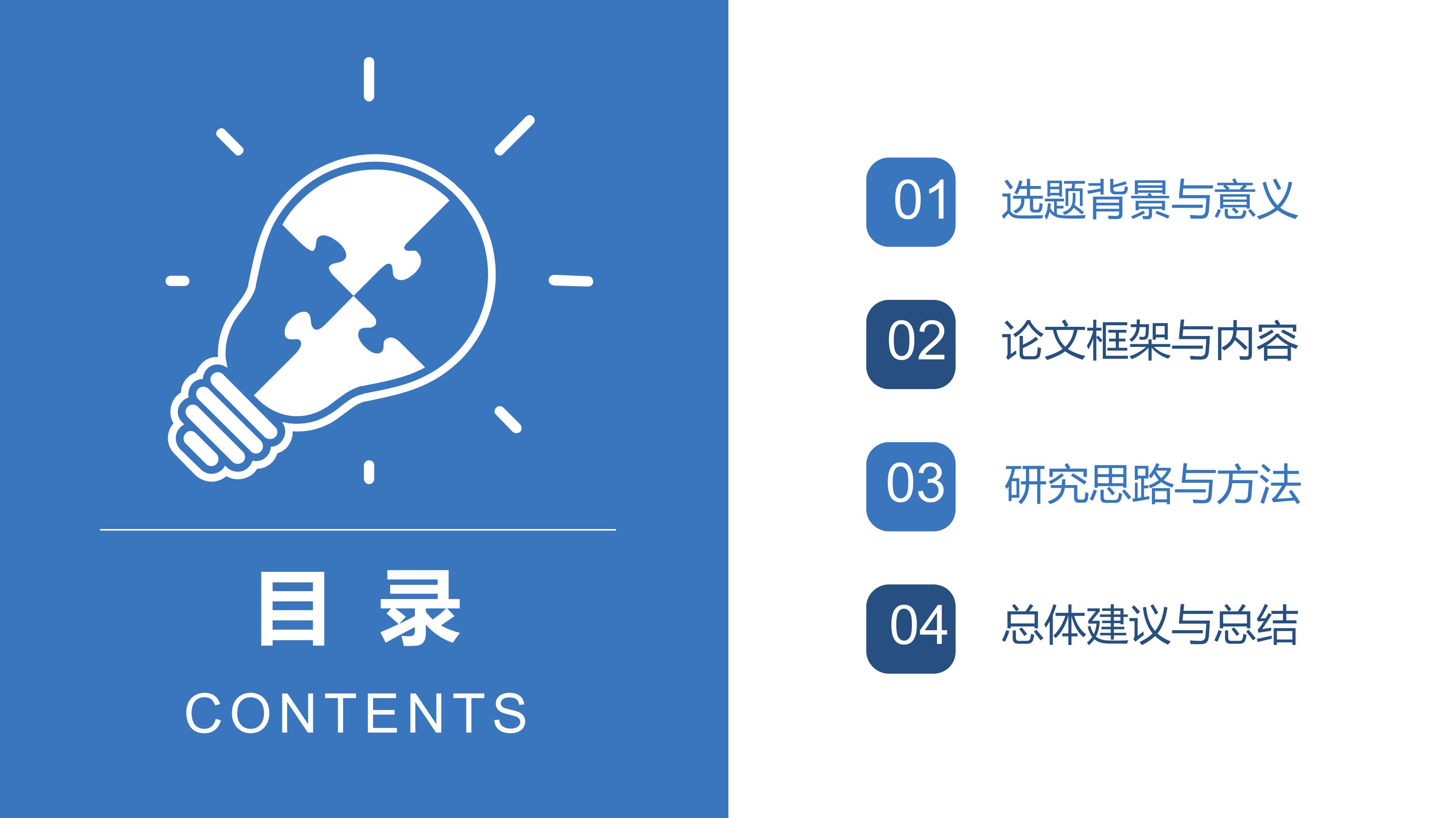 数学开题答辩ppt模板