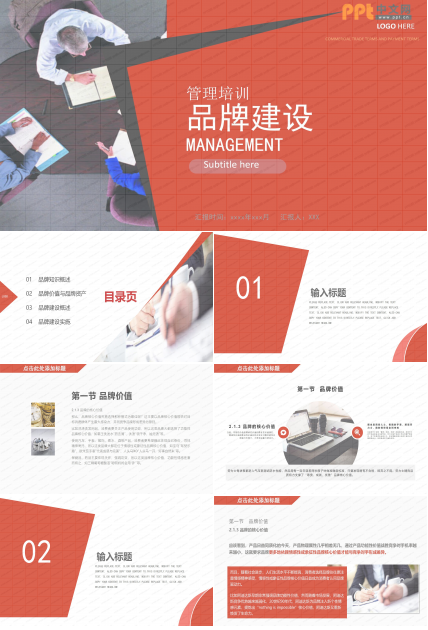 品牌建设管理培训ppt课件模板