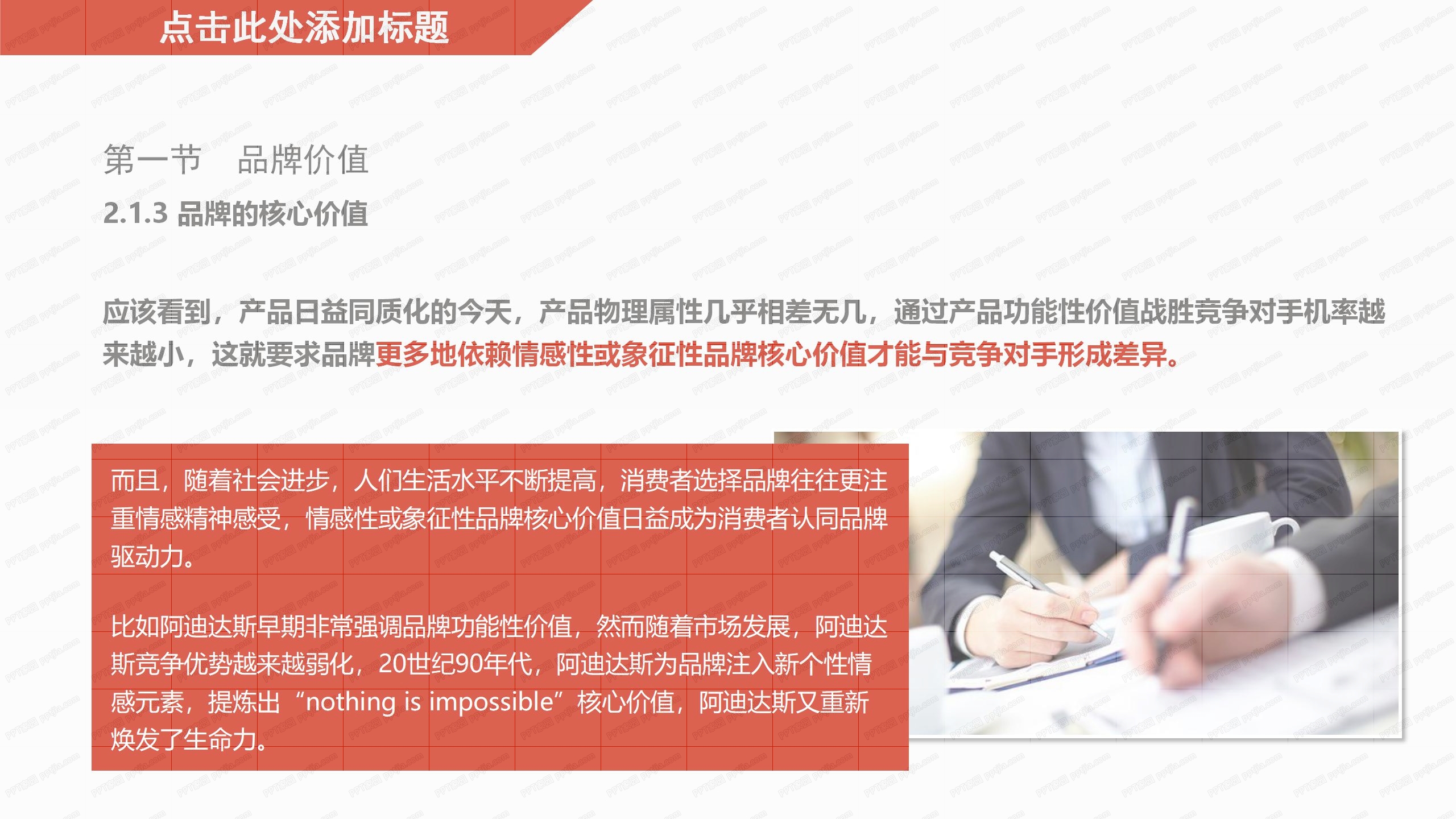 品牌建设管理培训ppt课件模板