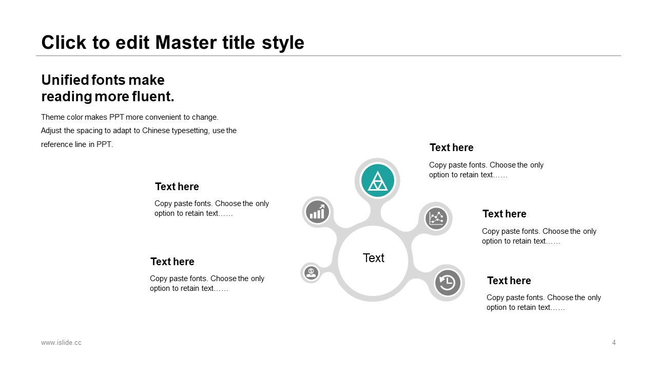 卡通扁平风商务工作总结报告ppt模板