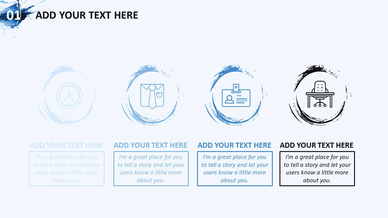 时尚商务疫情复工ppt模板