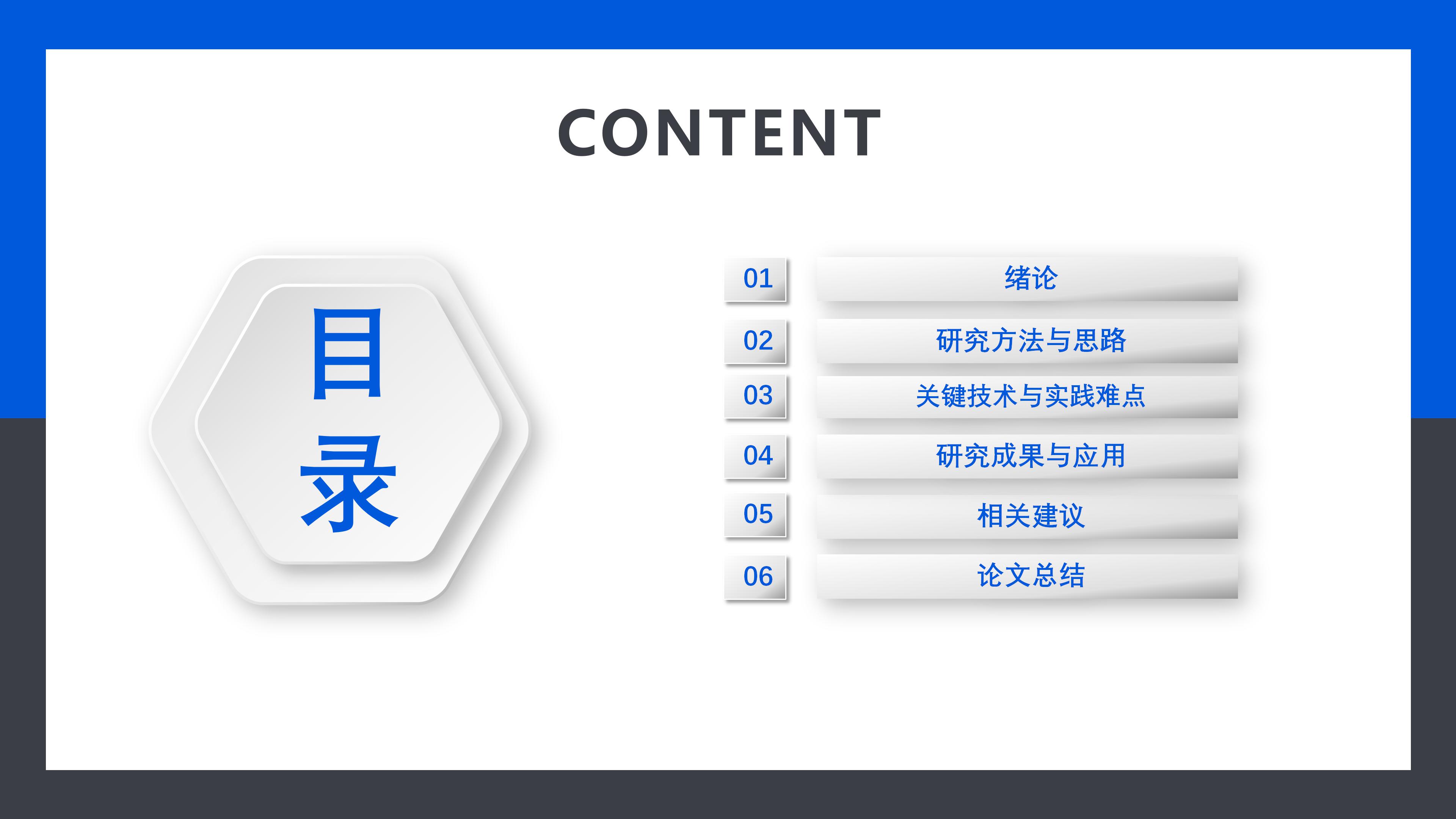 推荐系统毕业答辩ppt模板