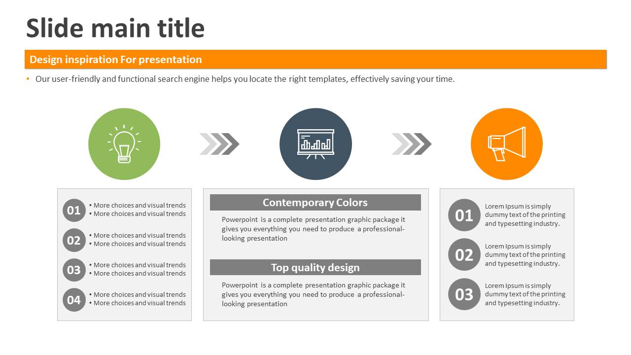 工作汇报英文版ppt模板 